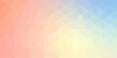 triangulation background with gradient color vector