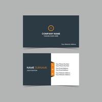 simple corporate or business card design template vector