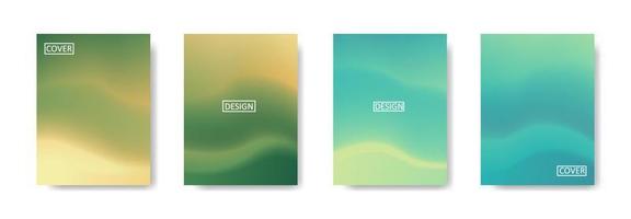 Set of abstract background with beautiful gradation color, colorful background for poster flyer banner backdrop.vertical banner.cool fluid background vector illustration