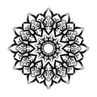 Hand drawn mandala. decoration in ethnic oriental  doodle ornament. vector