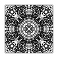 Hand drawn mandala. decoration in ethnic oriental  doodle ornament. vector