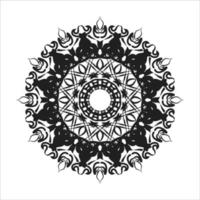 Hand drawn mandala. decoration in ethnic oriental  doodle ornament. vector