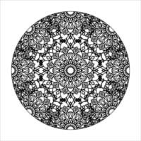 Hand drawn mandala. decoration in ethnic oriental  doodle ornament. vector