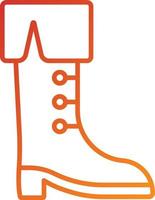 Boot Icon Style vector