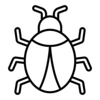 Bug Icon Style vector