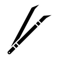 Tweezers Icon Style vector