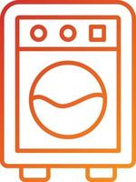 Washing Machine Icon Style vector