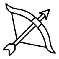 Archery Icon Style vector