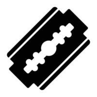 Razor Blade Icon Style vector