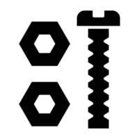 Nut Icon Style vector