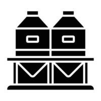 Silo Icon Style vector