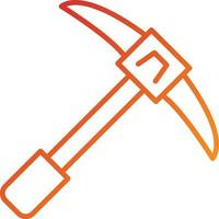 Pickaxe Icon Style vector