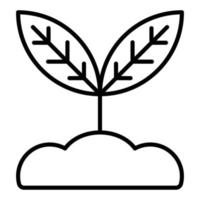 Sprout Icon Style vector