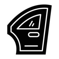 Car Door Icon Style vector