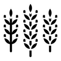 Wheat Icon Style vector