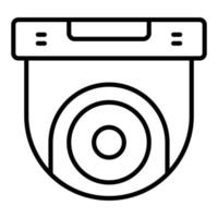 estilo de icono de cctv vector