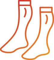 Socks Icon Style vector