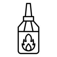 Bbq Sauce Icon Style vector