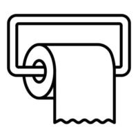 Tissue Roll Icon Style vector