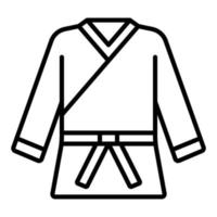 Martial Arts Icon Style vector