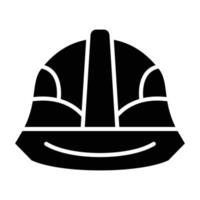 Safety Helmet Icon Style vector