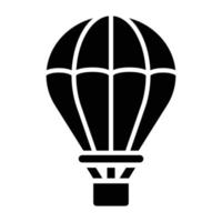 Army Parachute Icon Style vector