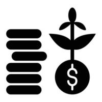 Green Economy Icon Style vector