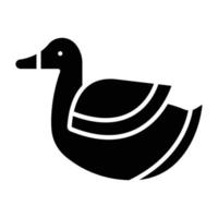 Duck Toy Icon Style vector