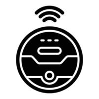 Robot Vaccum Icon Style vector