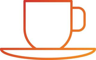 Tea Cup Icon Style vector