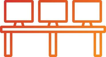 Monitors Icon Style vector
