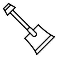 Shovel Icon Style vector