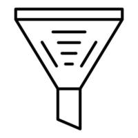 Funnel Icon Style vector