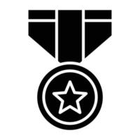 Army Medal Icon Style vector