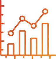 Graph Icon Style vector