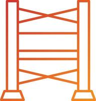 Scaffolding Icon Style vector