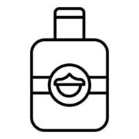 After Shave Icon Style vector