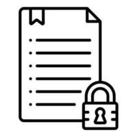 File Encryption Icon Style vector