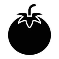 Tomato Icon Style vector