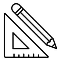 School Supplies Icon Style vector