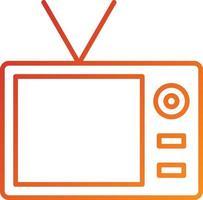 TV Icon Style vector