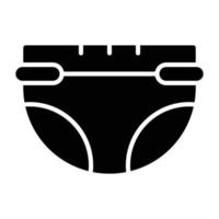 Diaper Icon Style vector