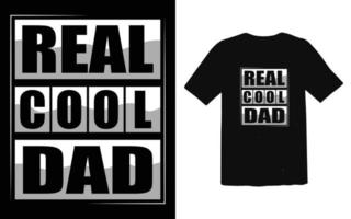 vector de diseño de camiseta tipográfica del día del padre, diseño de camiseta de papá de moda