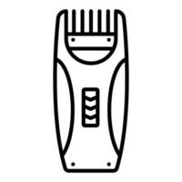 Hair Clipper Icon Style vector