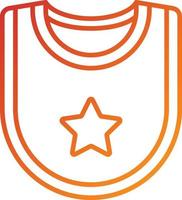 Bib Icon Style vector