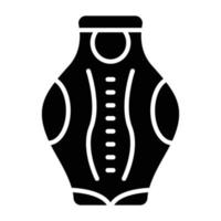 Vase Icon Style vector