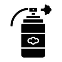Tear Gas Icon Style vector
