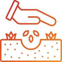 Seeding Icon Style vector