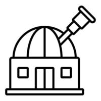Observatory Icon Style vector