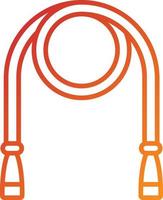 Skipping Rope Icon Style vector